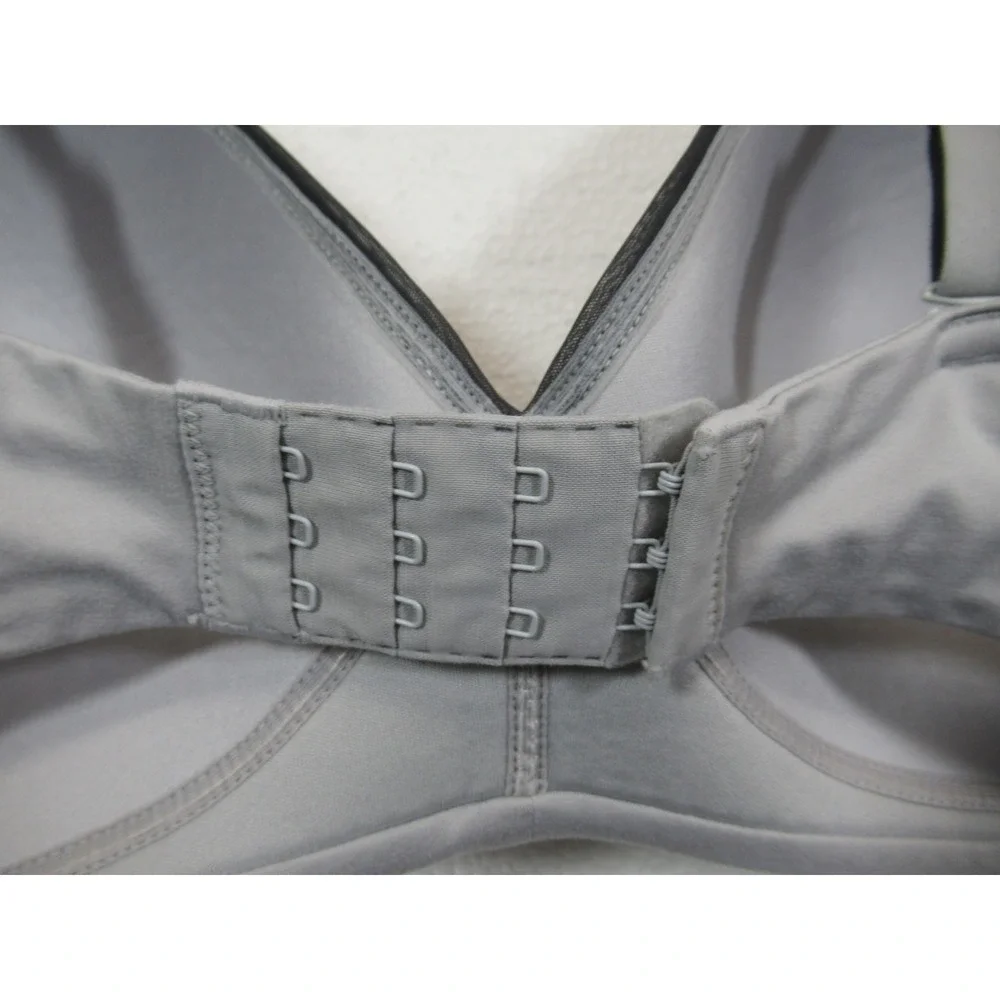 Calvin Klein T-Shirt Bra Large Gray Wireless Lightly Lined QP2931S